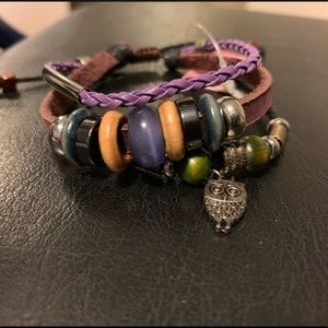 Pair of boutique bracelets